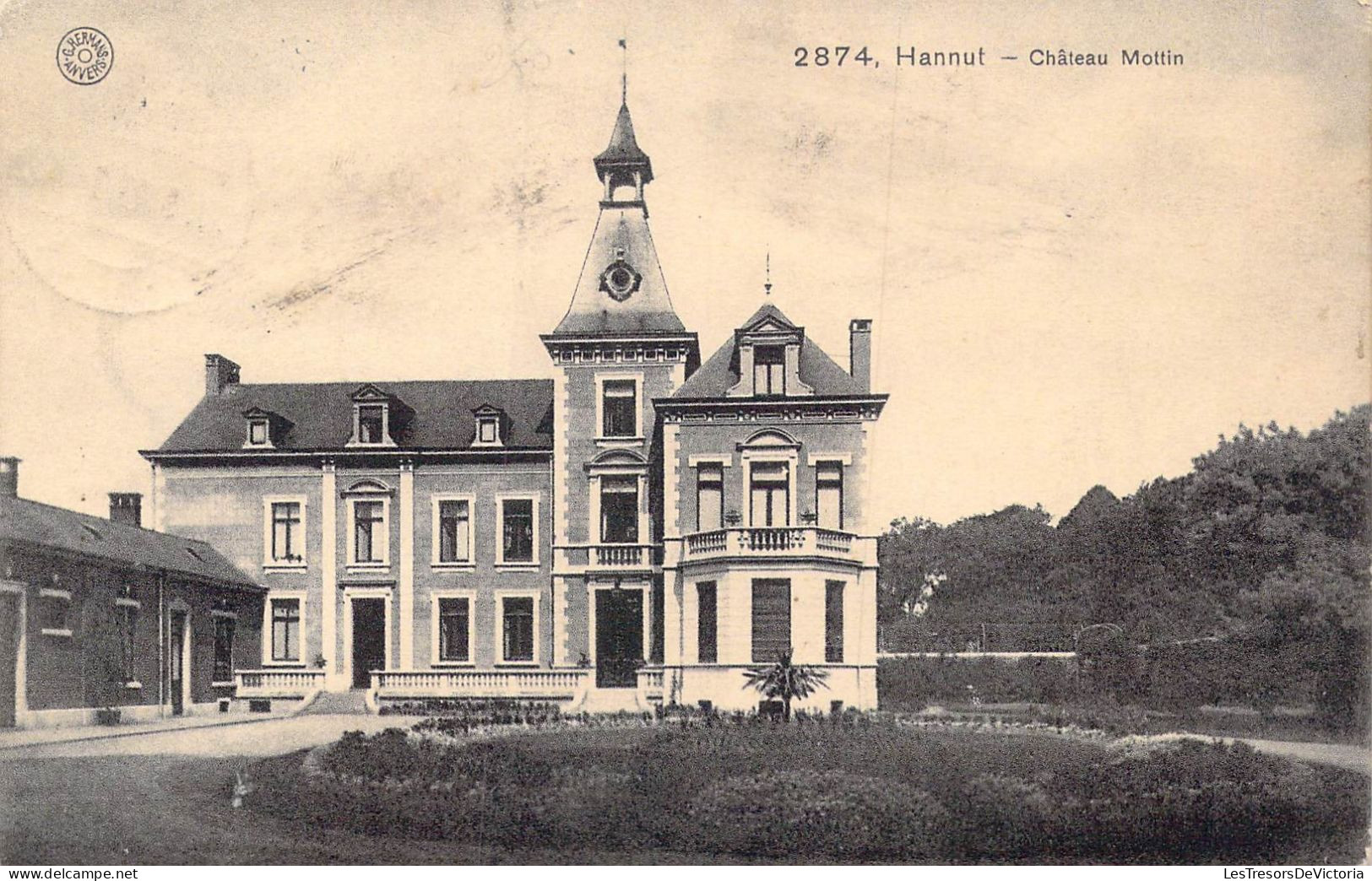 BELGIQUE - Hannut - Château Mottin - Carte Postale Ancienne - Hannut