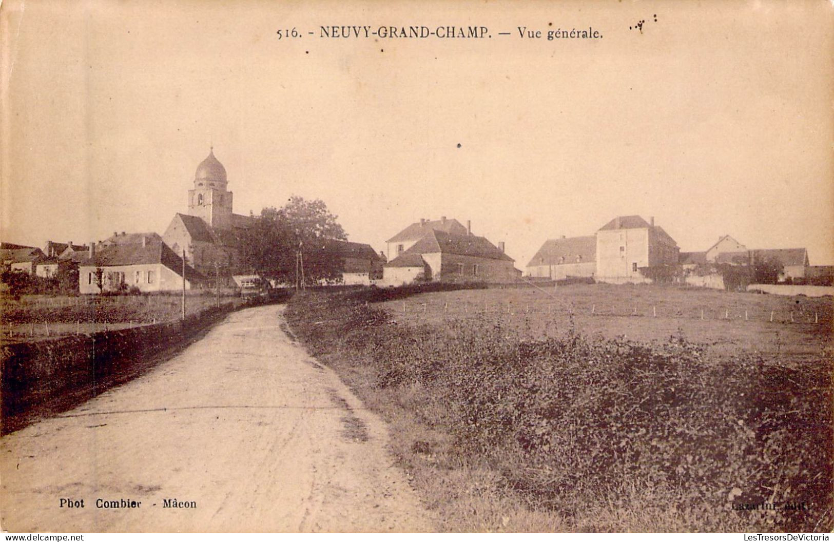 FRANCE - 71 - NEUVY GRAND CHAMP - Vue Générale - Carte Postale Ancienne - Autres & Non Classés