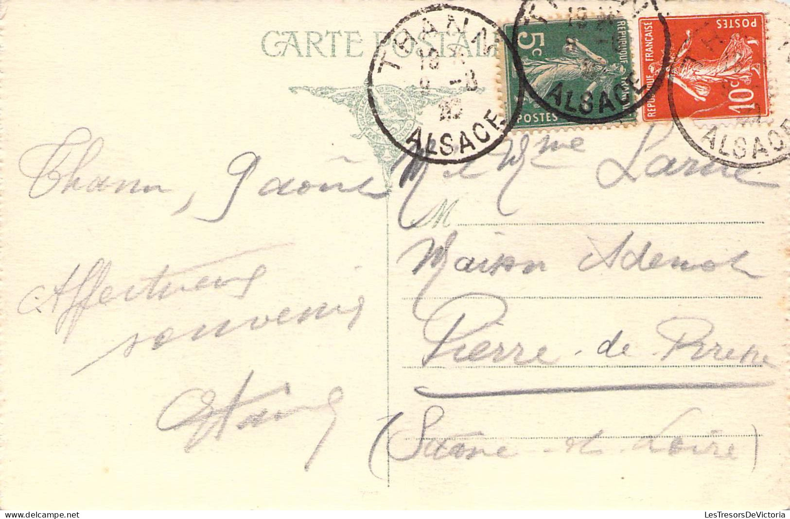 FRANCE - 68 - HARTMANNSWILLERKOPF - Vieil Armand - Guerre 1914 1918 - Carte Postale Ancienne - Sonstige & Ohne Zuordnung