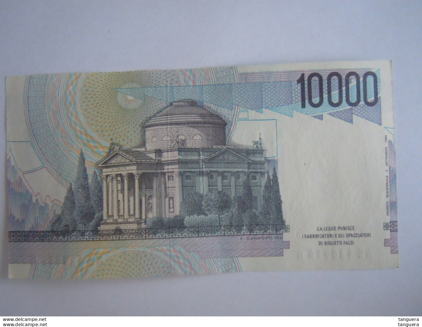 Italia Italie 10000 Lire Volta 8 Billets Consécutivement AE 426512 R à AE 426519 R Neuf - 10000 Lire