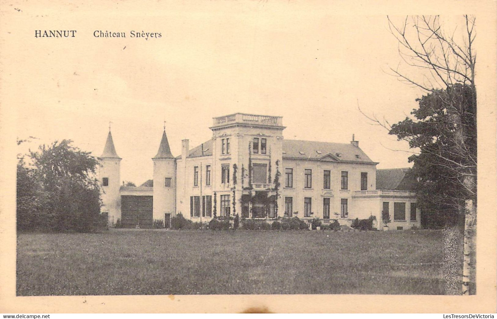 BELGIQUE - Hannut - Château Snèyers - Carte Postale Ancienne - Hannuit