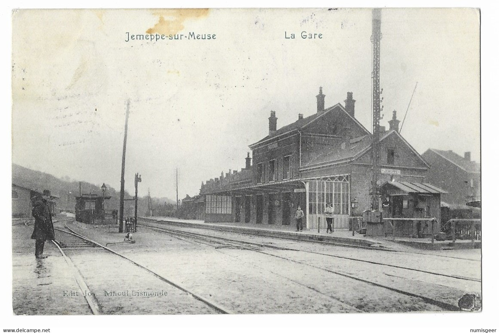 JEMEPPE-sur-MEUSE  ---  La Gare ( Intérieur ) - Seraing