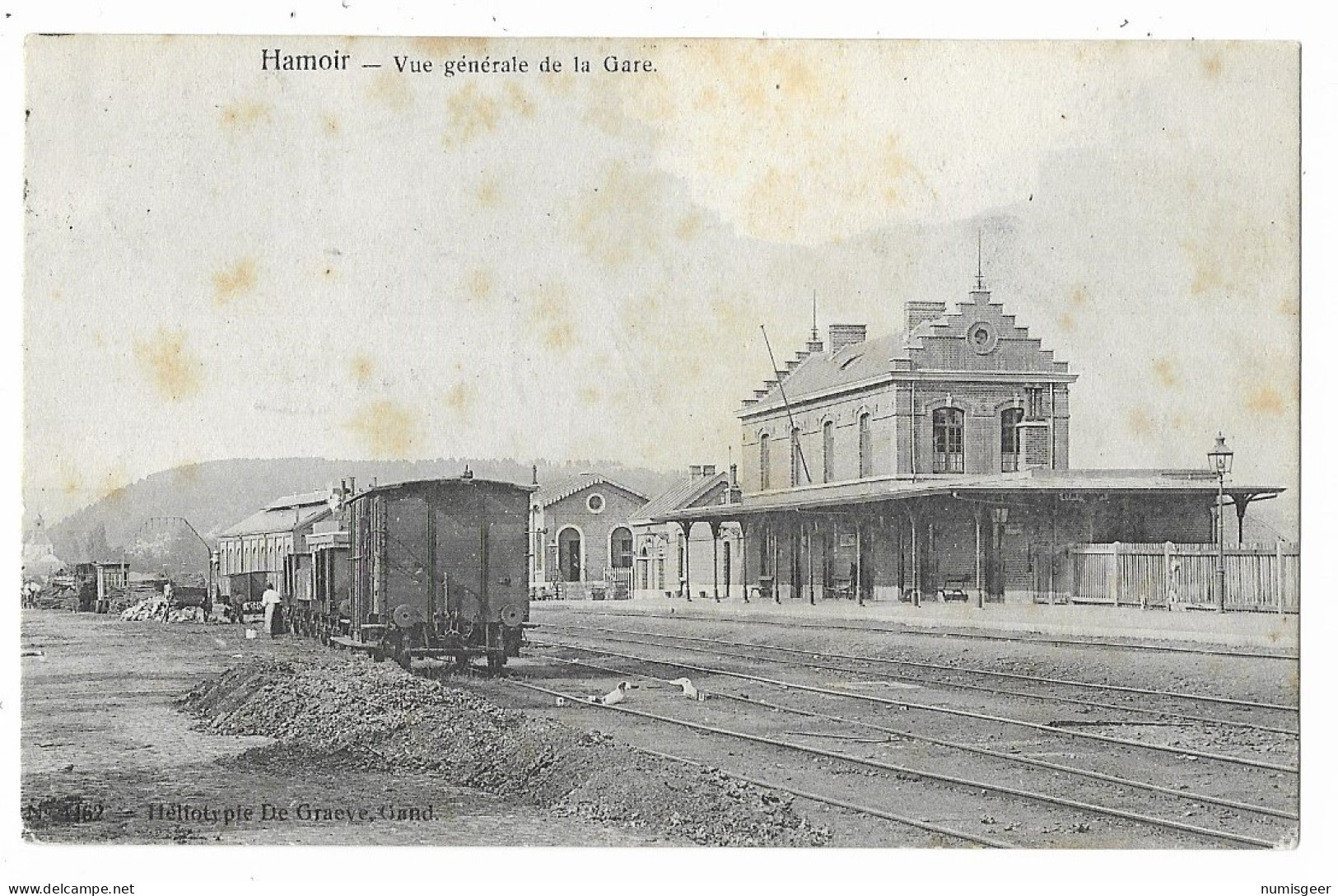 HAMOIR  -- Vue Générale De La Gare - Hamoir