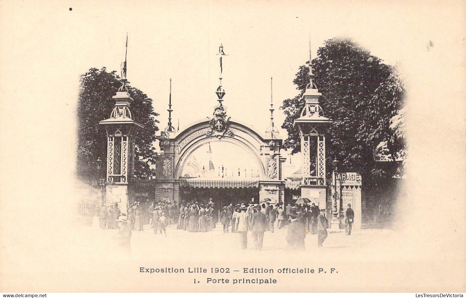 FRANCE - 59 - Lille - Exposition De Lille 1902 - Porte Principale - Edition Officielle P.F - Carte Postale Ancienne - Lille