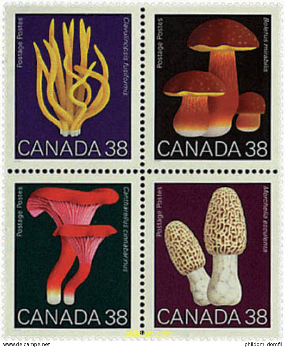7016 MNH CANADA 1989 SETAS - Andere & Zonder Classificatie