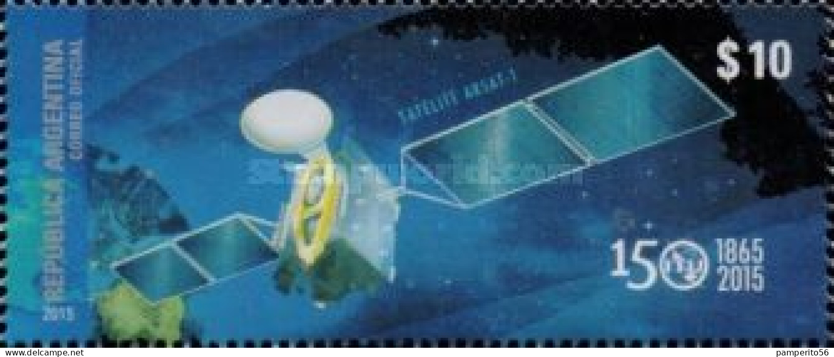 ARGENTINA - AÑO 2015 - 105º Aniversario De La Unión Internacional De Telecomunicaciones.- Sello MNH - Unused Stamps
