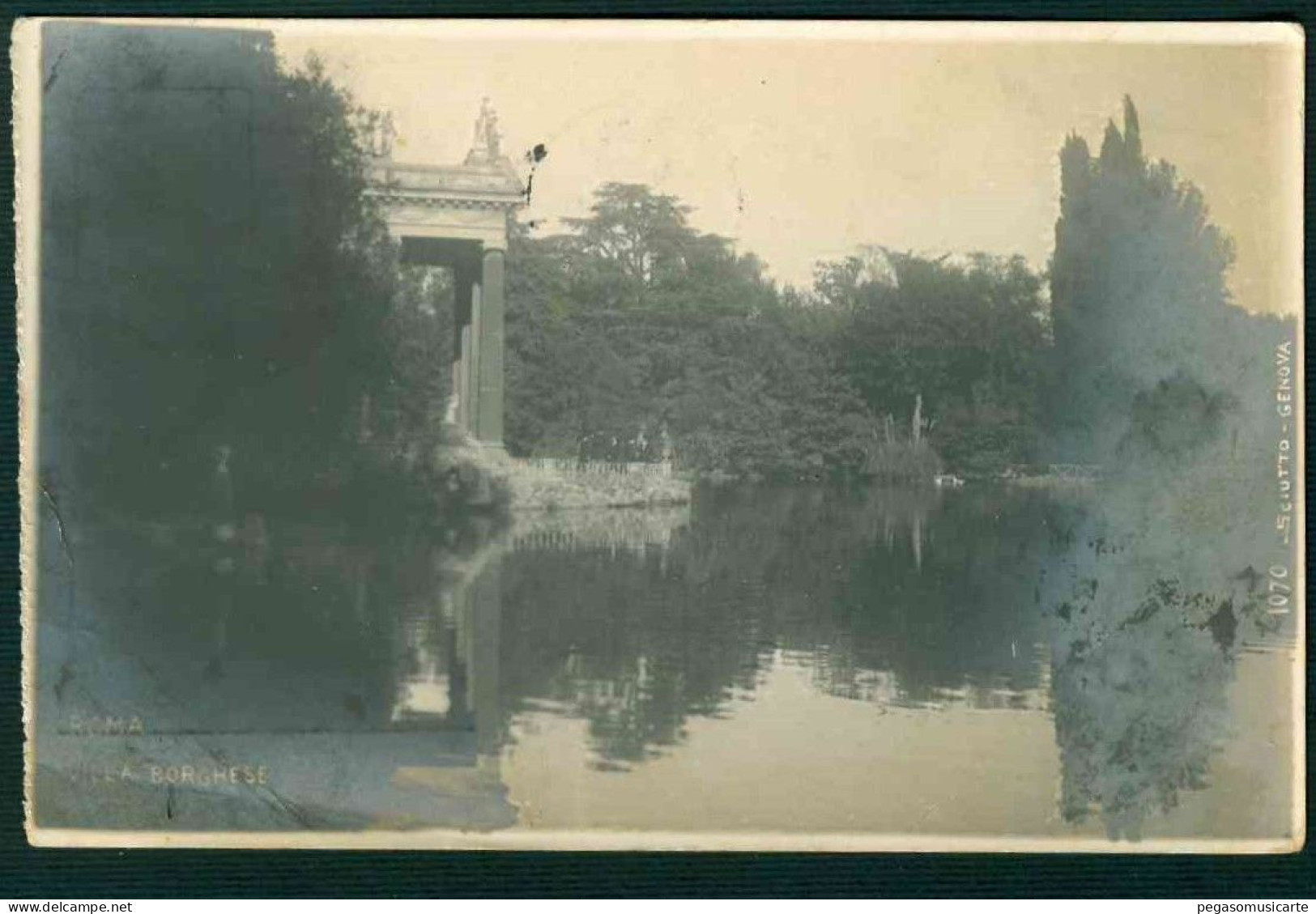 VZ207 - ROMA VILLA BORGHESE 1915 - Parks & Gärten