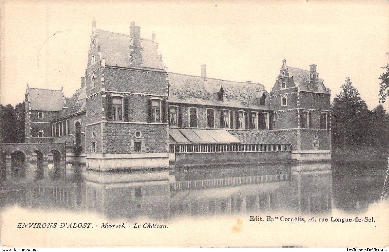 BELGIQUE - Environs D'ALOST - Moorsel - Le Château - Edit EP Cornélis - Carte Postale Ancienne - Altri & Non Classificati