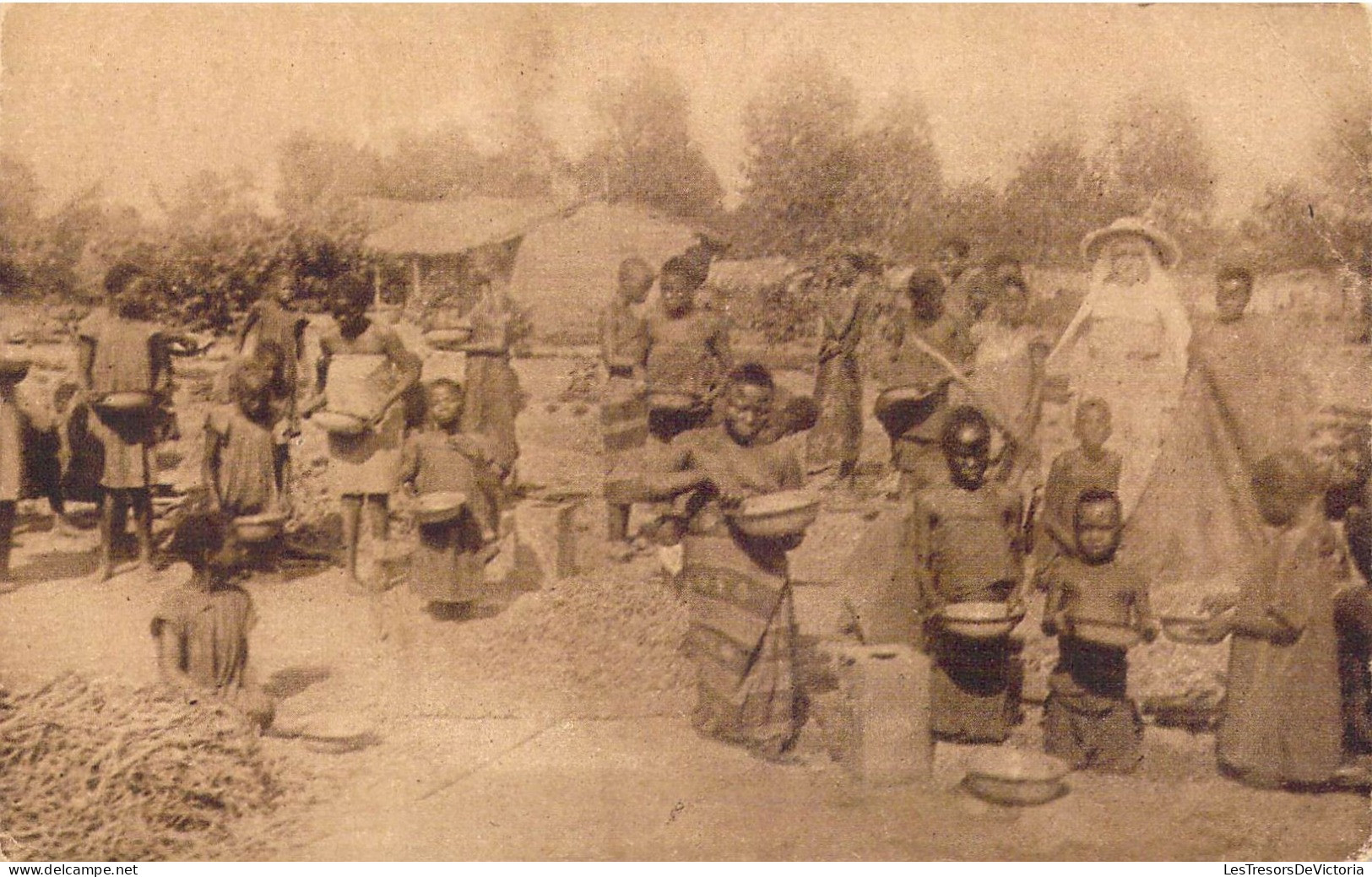 CONGO BELGE - Mission Des Sœurs De Ste-Marie De Namur - Leverville ( Kwango ) - Carte Postale Ancienne - Belgian Congo