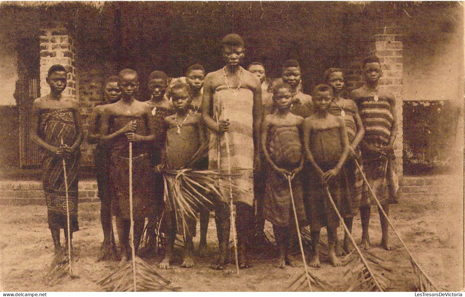 CONGO BELGE - Mission Des Sœurs De Ste-Marie De Namur - Leverville ( Kwango ) - Carte Postale Ancienne - Belgisch-Congo