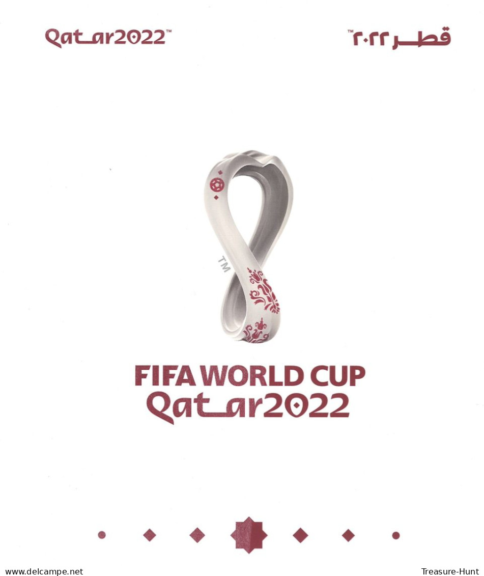 All 11 New Stamp Issue Bulletin / Technical Details Brochure - QATAR 2022 FIFA World Cup Soccer Football - VERY RARE - 2022 – Qatar