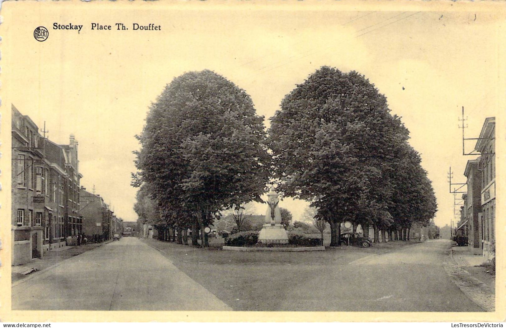 BELGIQUE - STOCKAY - Place Th Douffet - Carte Postale Ancienne - Sonstige & Ohne Zuordnung