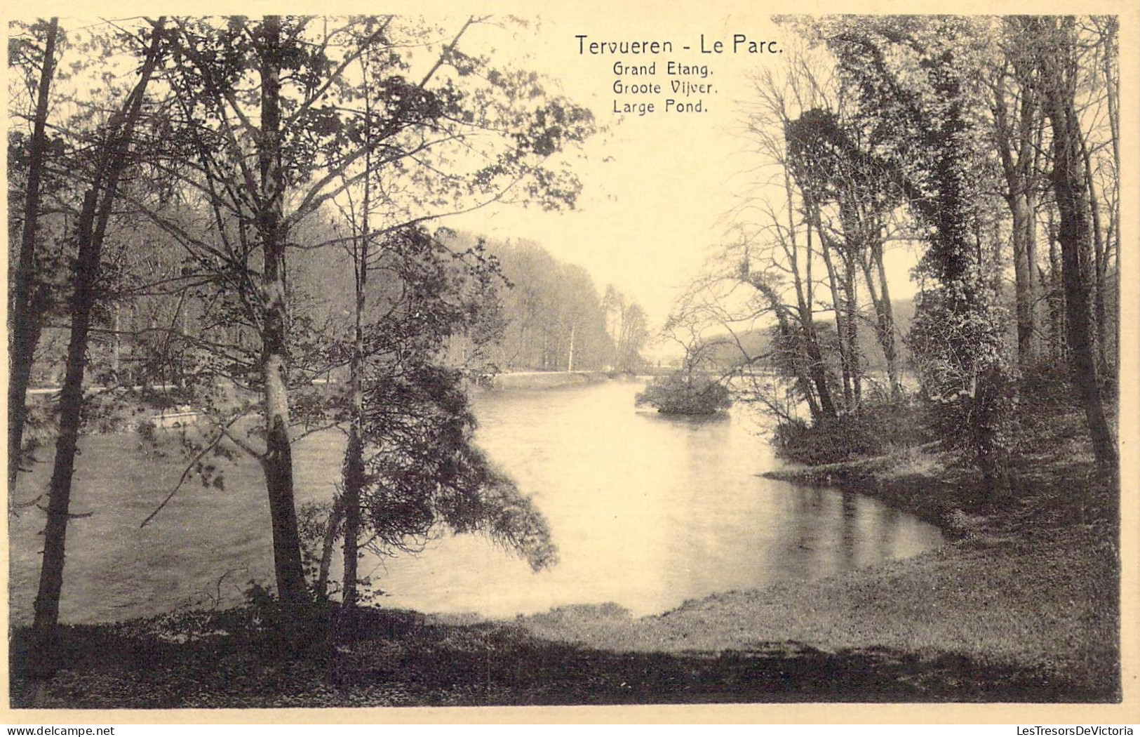 BELGIQUE - Tervueren - Le Parc - Grand Etang - Carte Postale Ancienne - Tervuren