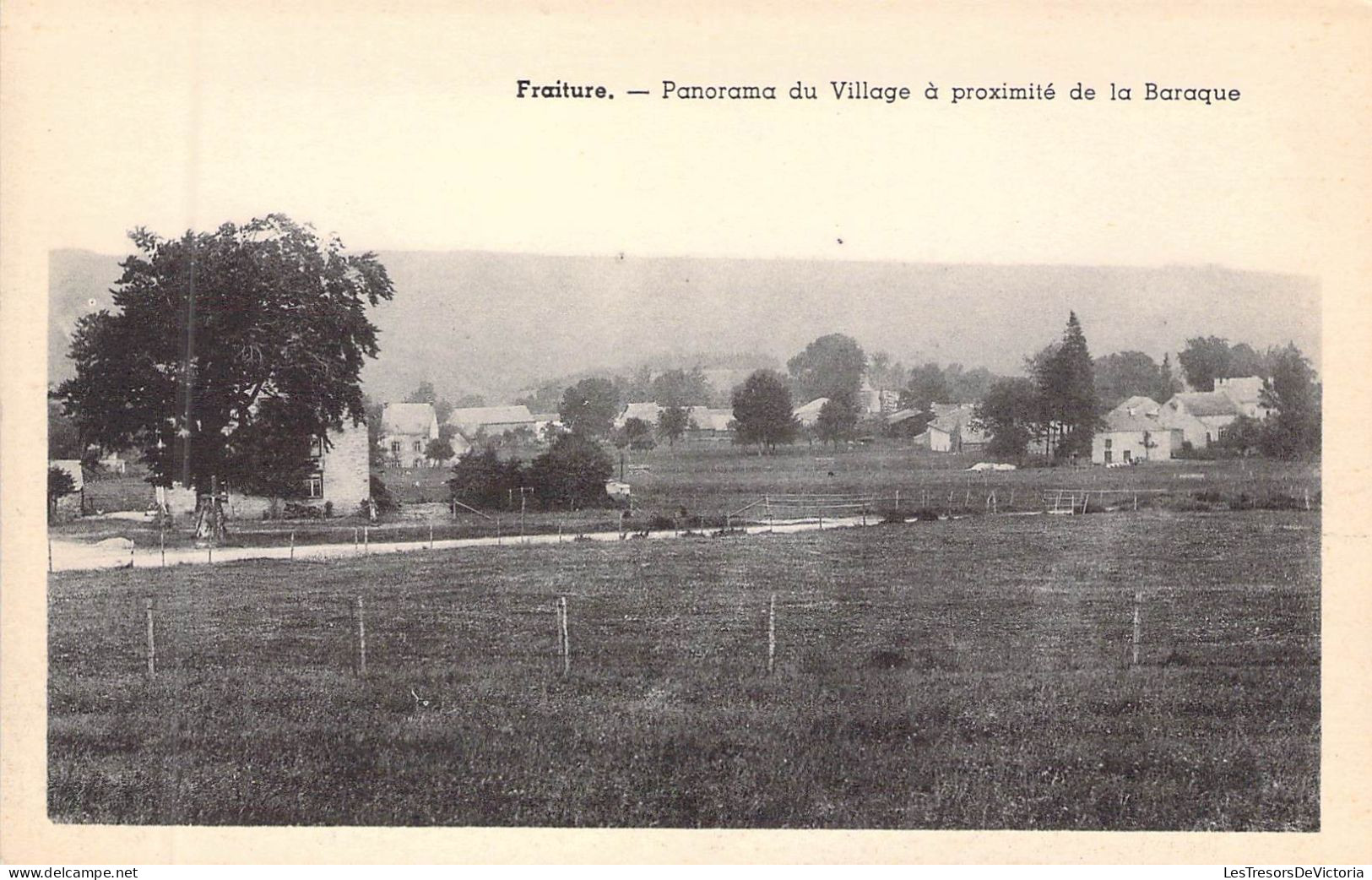BELGIQUE - FRAITURE - Panorama Du Village à Proximité De La Baraque - Edit Luma - Carte Postale Ancienne - Otros & Sin Clasificación