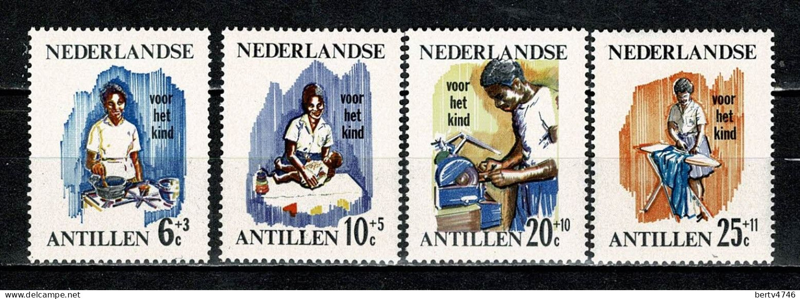 Ned. Antillen 1966 NVPH 376/79**, Yv. 361/64** MNH - Antilles