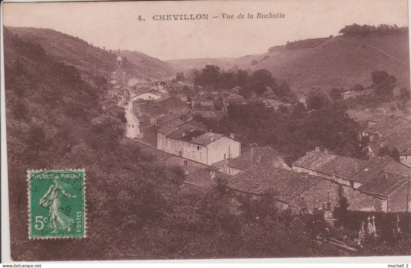 52 - CHEVILLON - VUE DE LA ROCHOTTE - Chevillon