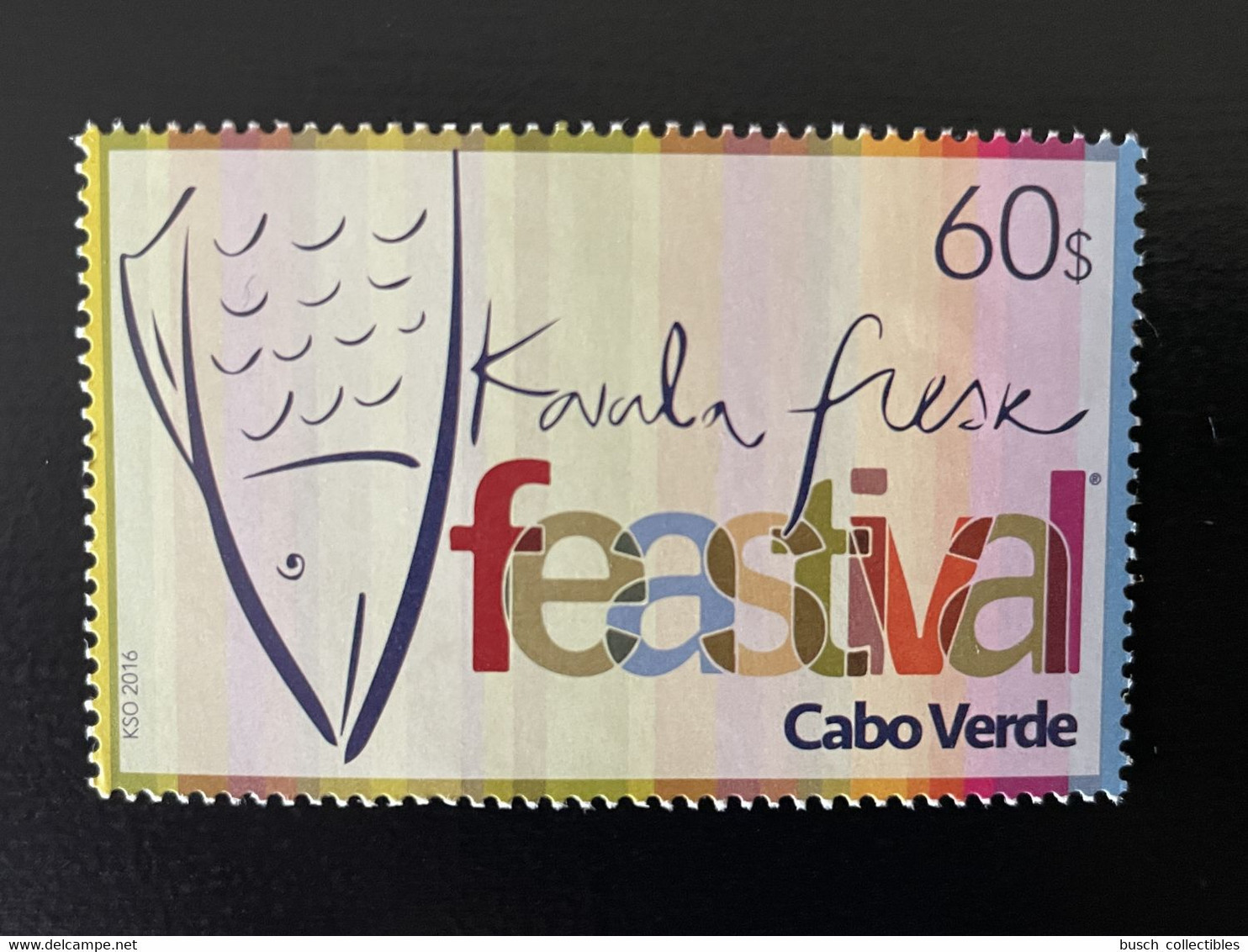 Cape Verde Cabo Verde 2016 Mi. 1041 Feastival Kavala Fresk Fisch Fish Peixe Poisson Festival - Kap Verde