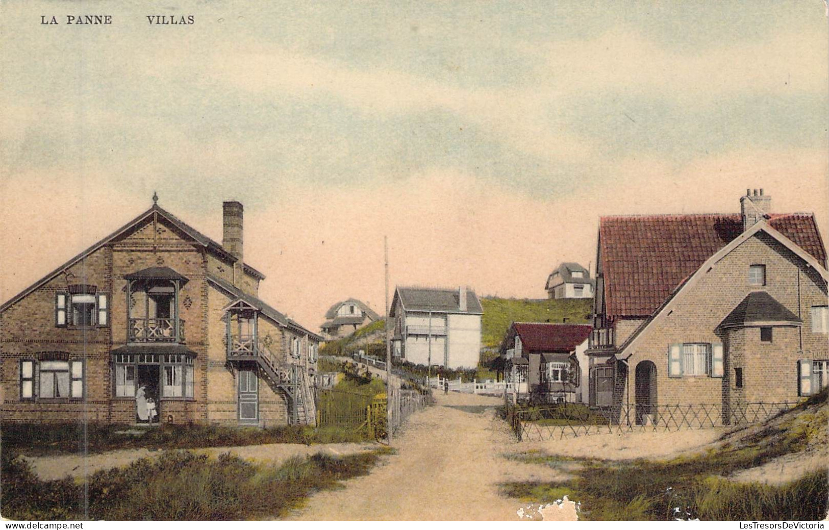 BELGIQUE - LA PANNE - Villas - Carte Postale Ancienne - Altri & Non Classificati