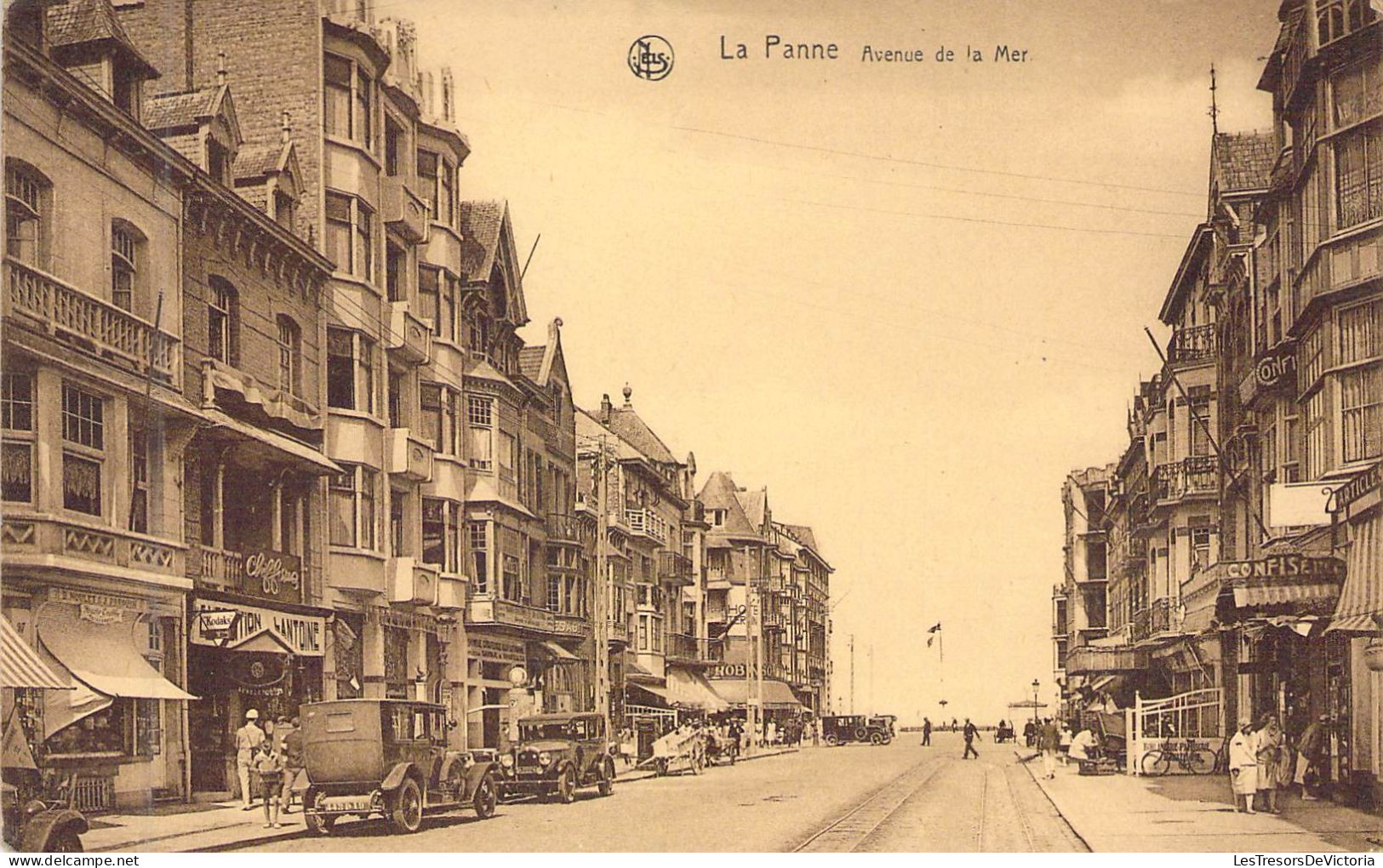 BELGIQUE - LA PANNE - Avenue De La Mer - Carte Postale Ancienne - Sonstige & Ohne Zuordnung