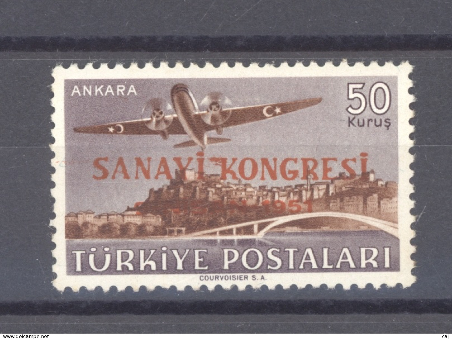 Turquie  -  Avion  :  Yv  24  * - Poste Aérienne