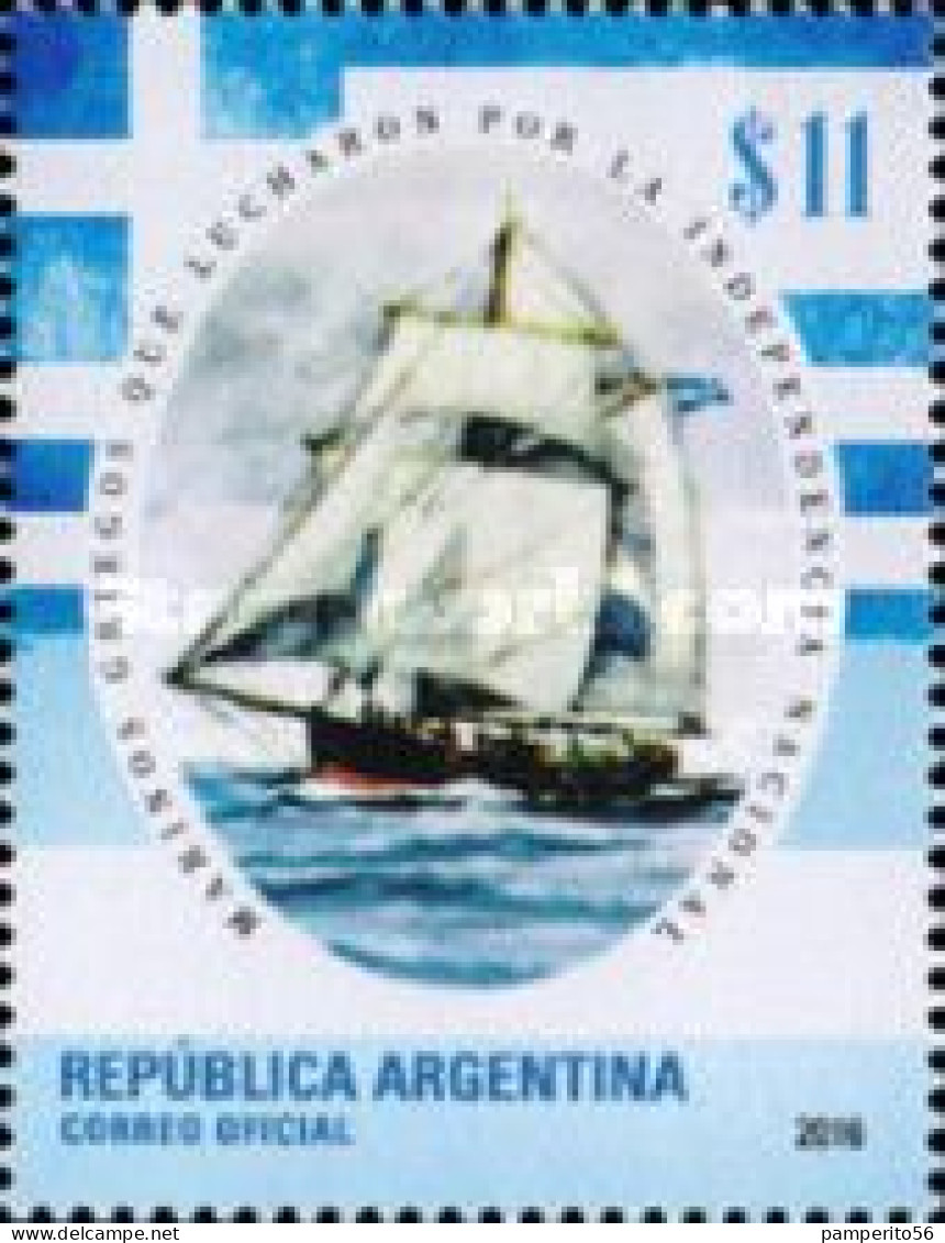 ARGENTINA - AÑO 2016 - Homenaje A Los Marinos Griegos Que Lucharon Por La Independencia Argentina. MNH - Unused Stamps