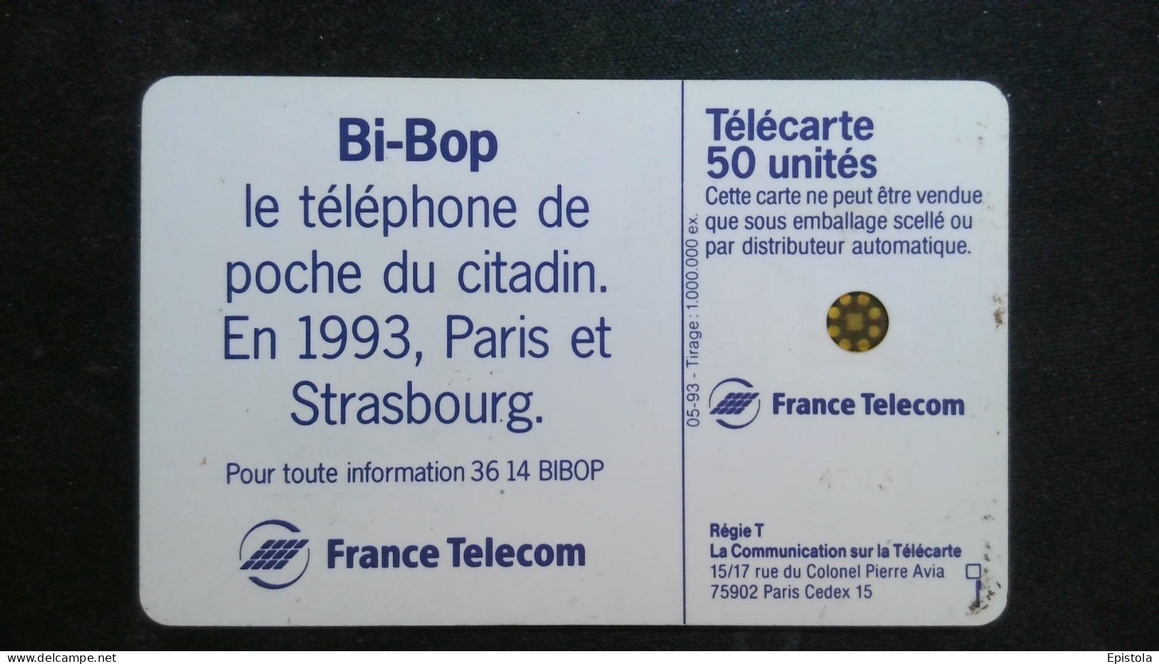 ► France : Télécarte  PARIS Tour Eiffel  Femme Parisienne En 1993 - Sortez En Ville Avec BI-BOP - Telephones