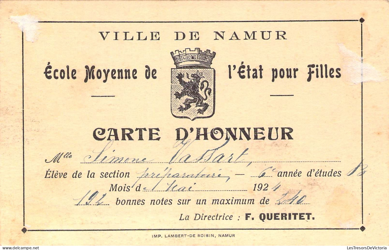 BELGIQUE - NAMUR - Vue Générale De La Meuse - La Passerelle - Carte Postale Ancienne - Namen