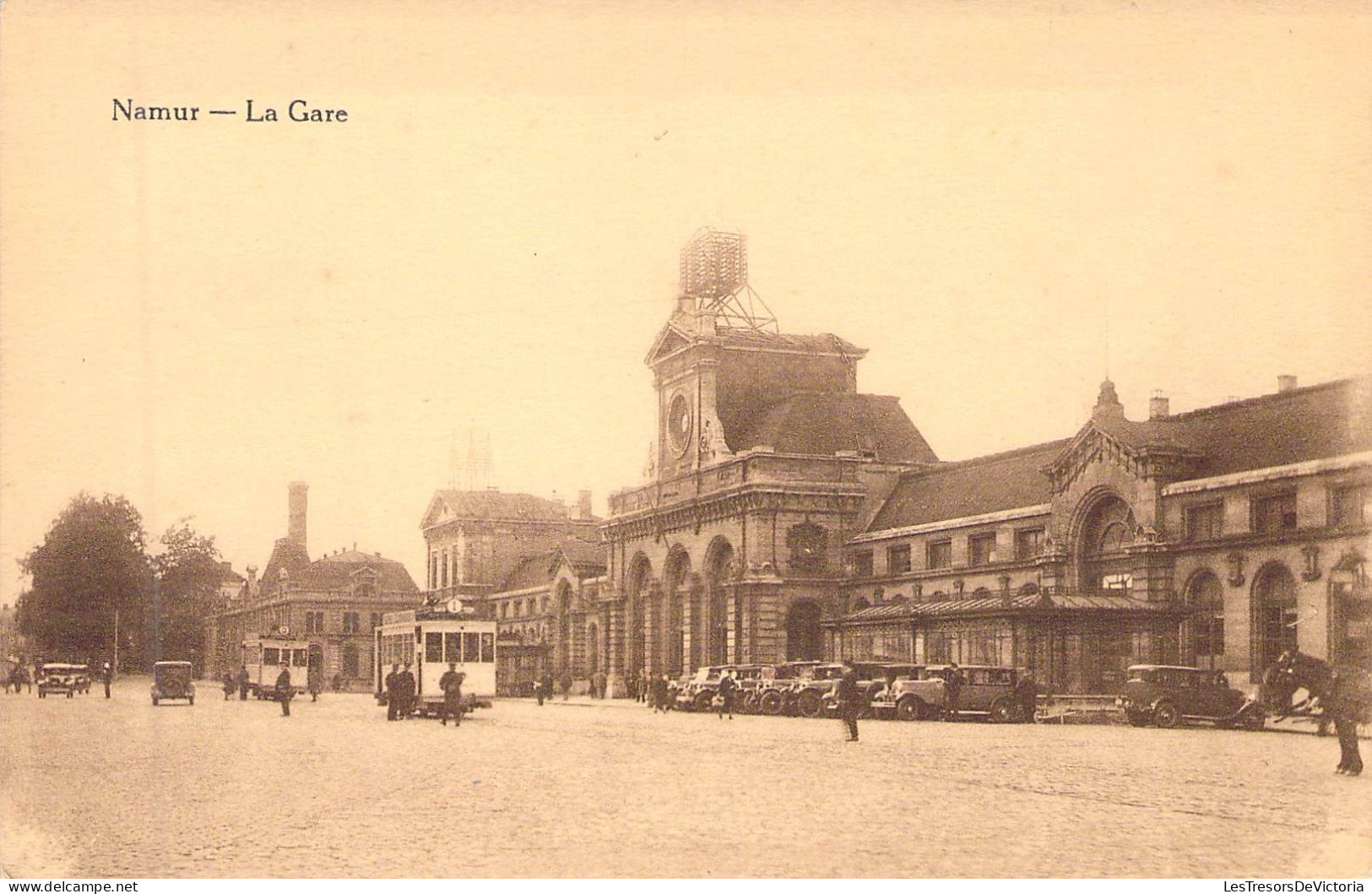 BELGIQUE - NAMUR - La Gare - Carte Postale Ancienne - Namur