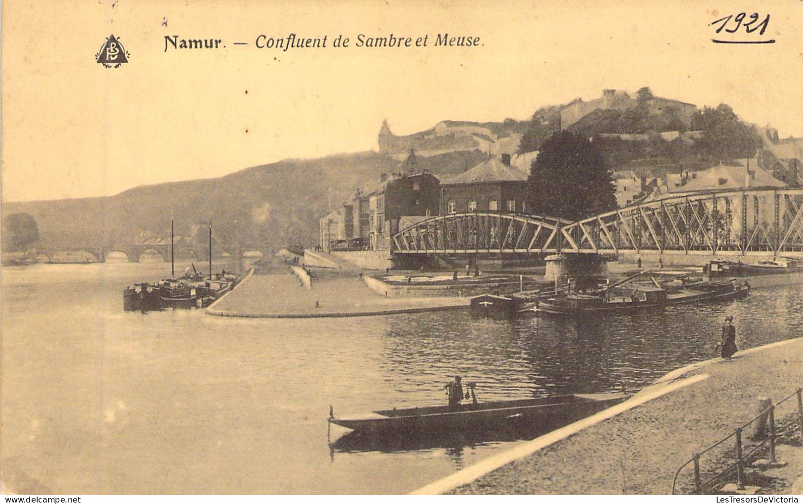 BELGIQUE - NAMUR - Confluent De Sambre Et Meuse - Carte Postale Ancienne - Namur