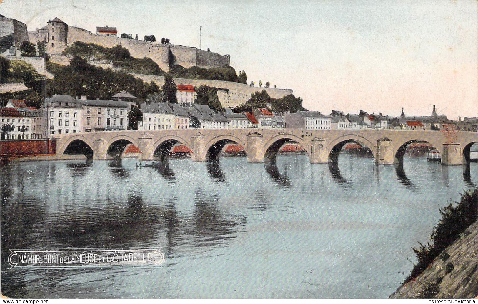 BELGIQUE - NAMUR - Pont De La Meuse Et La Citadelle - Carte Postale Ancienne - Namen