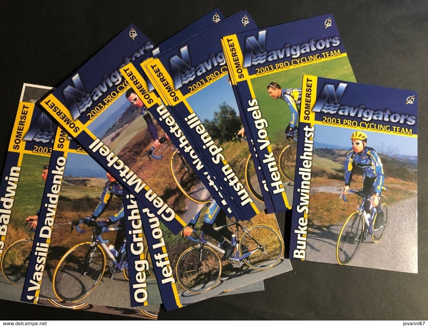 Navigators - 2003 - Complete Set - 16 Cartes / Cards - Cyclists - Cyclisme - Ciclismo -wielrennen - Cyclisme