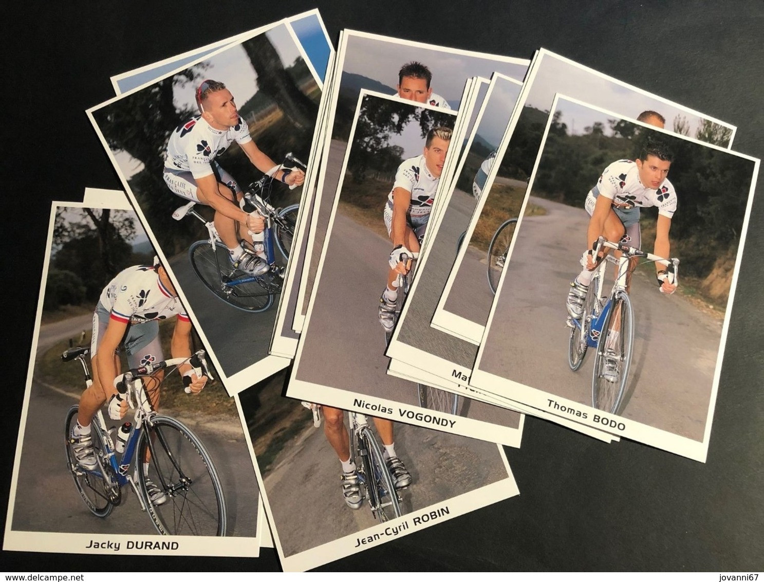 Francais Des Jeunes - 2002 - Complete Set - 19 Cartes / Cards - Cyclists - Cyclisme - Ciclismo -wielrennen - Cyclisme