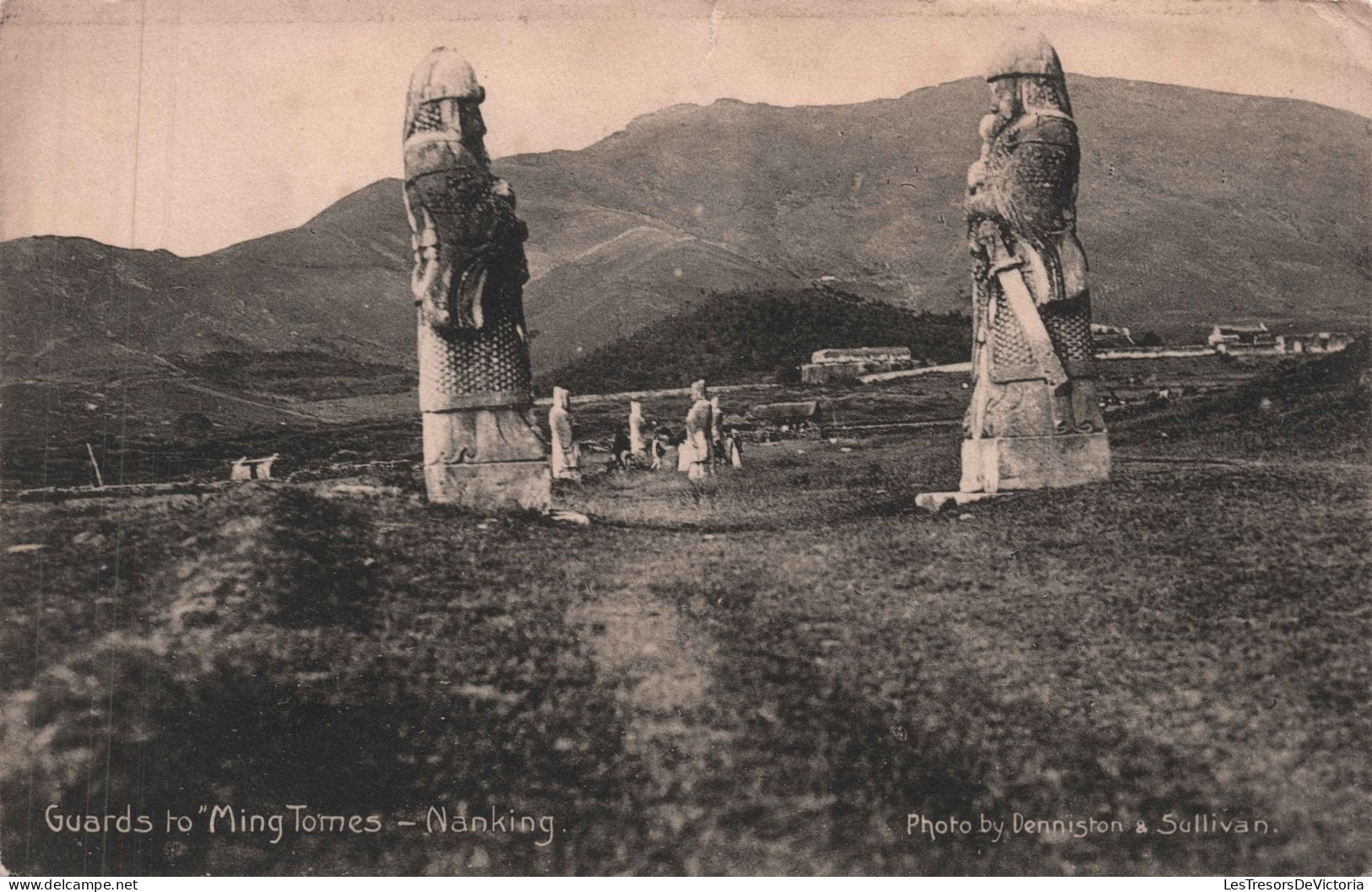 CHINE - Guards To Ming Tomes - Nanking - Carte Postale Ancienne - China