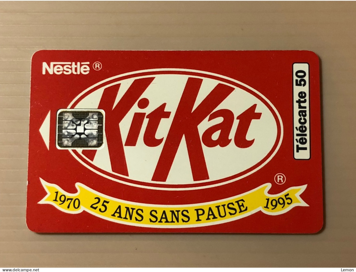 France Telecom Chip Telecarte Phonecard - Kit Kat - Set Of 1 Used Card - Other & Unclassified