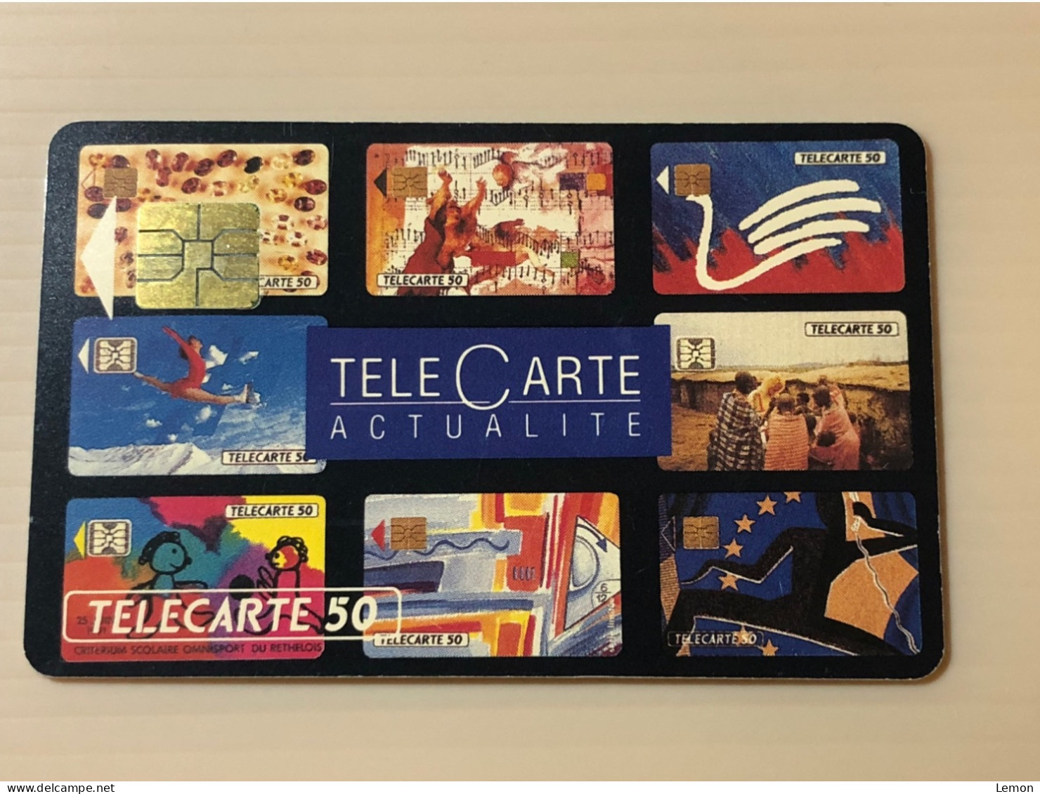 France Telecom Chip Telecarte Phonecard - Tele Carte ACTUALITE - Set Of 1 Used Card - Autres & Non Classés