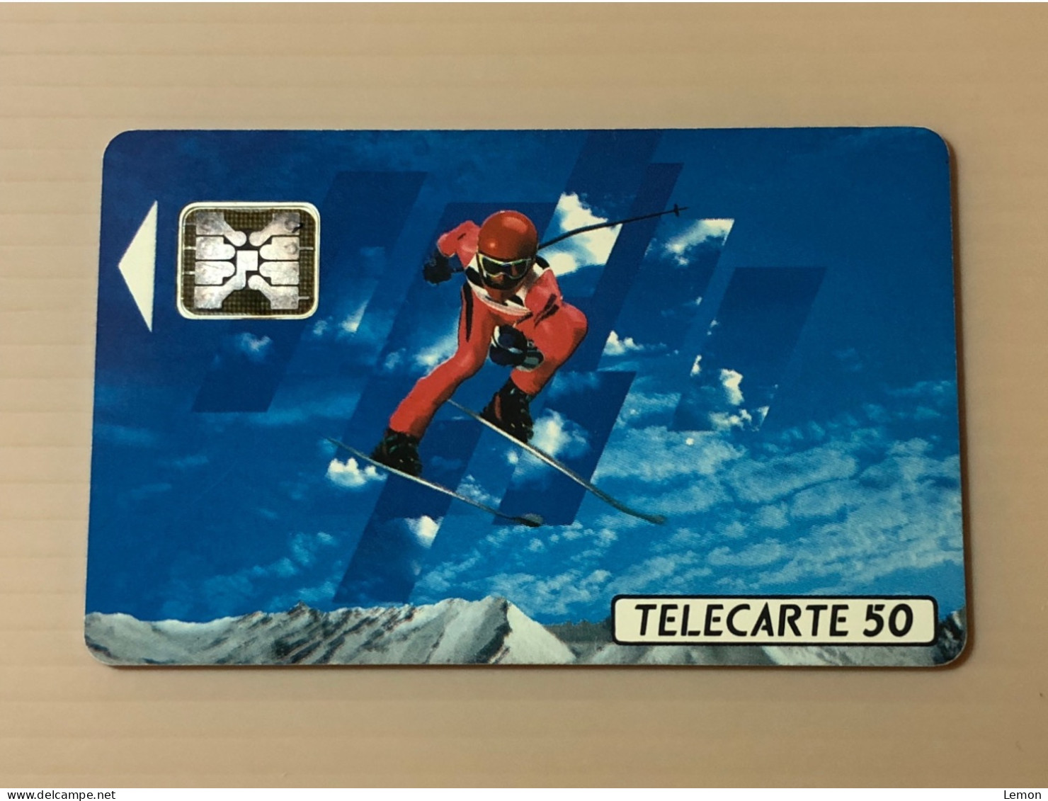 France Telecom Chip Telecarte Phonecard - Ski - Set Of 1 Used Card - Autres & Non Classés