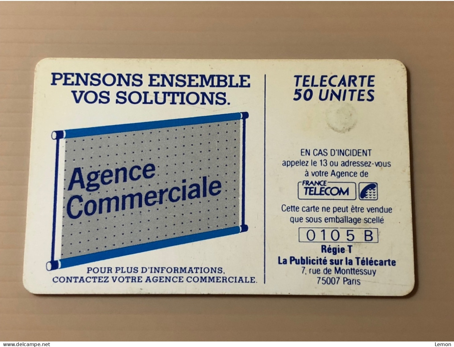 France Telecom Chip Telecarte Phonecard - 600 Agences Partout En France - Set Of 1 Used Card - Other & Unclassified