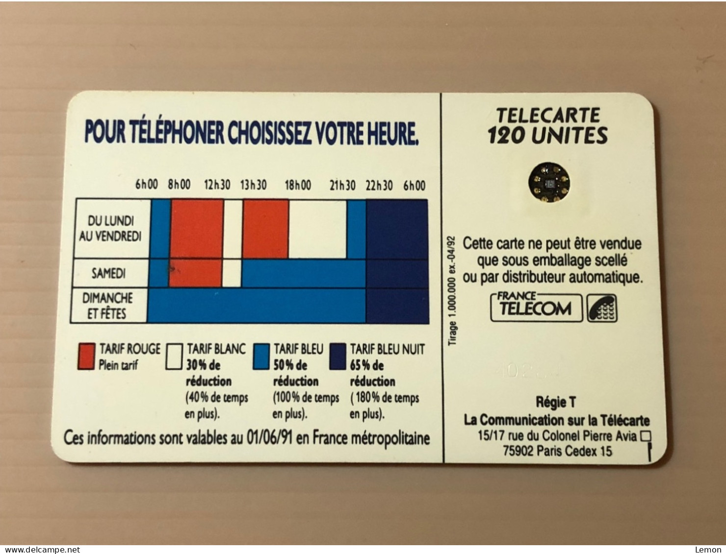 France Telecom Chip Telecarte Phonecard -  - Set Of 1 Used Card - Other & Unclassified