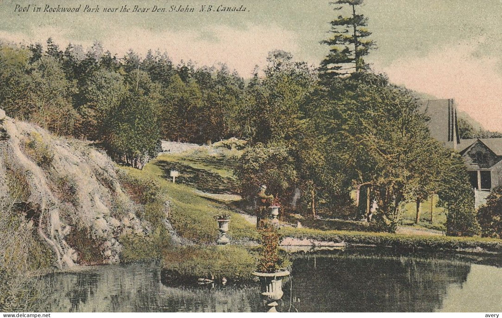 Pool In Rockwood Park Near The Bear Den, St. John, New Brunswick - St. John