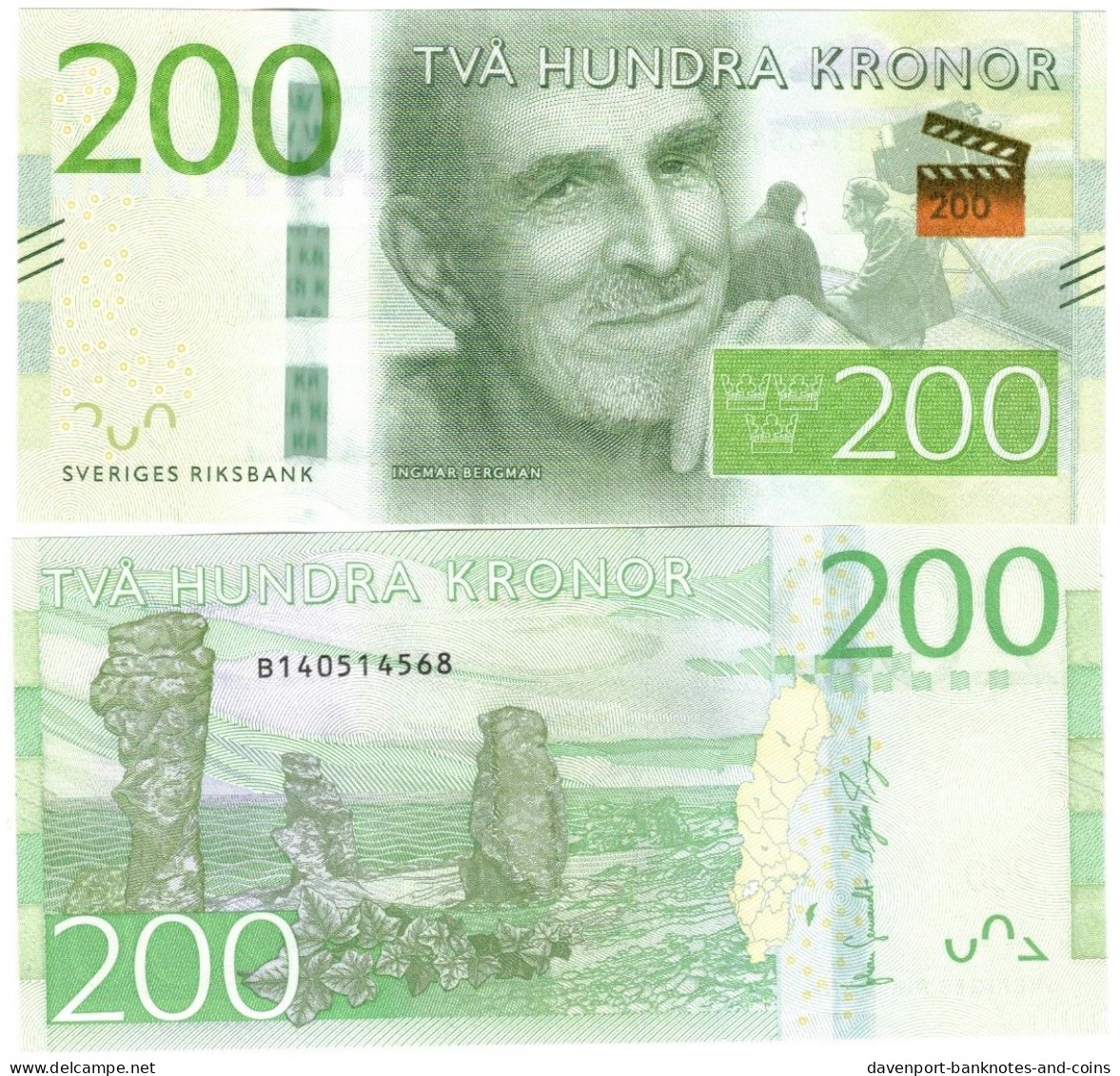 Sweden 200 Kronor 2015 UNC - Svezia