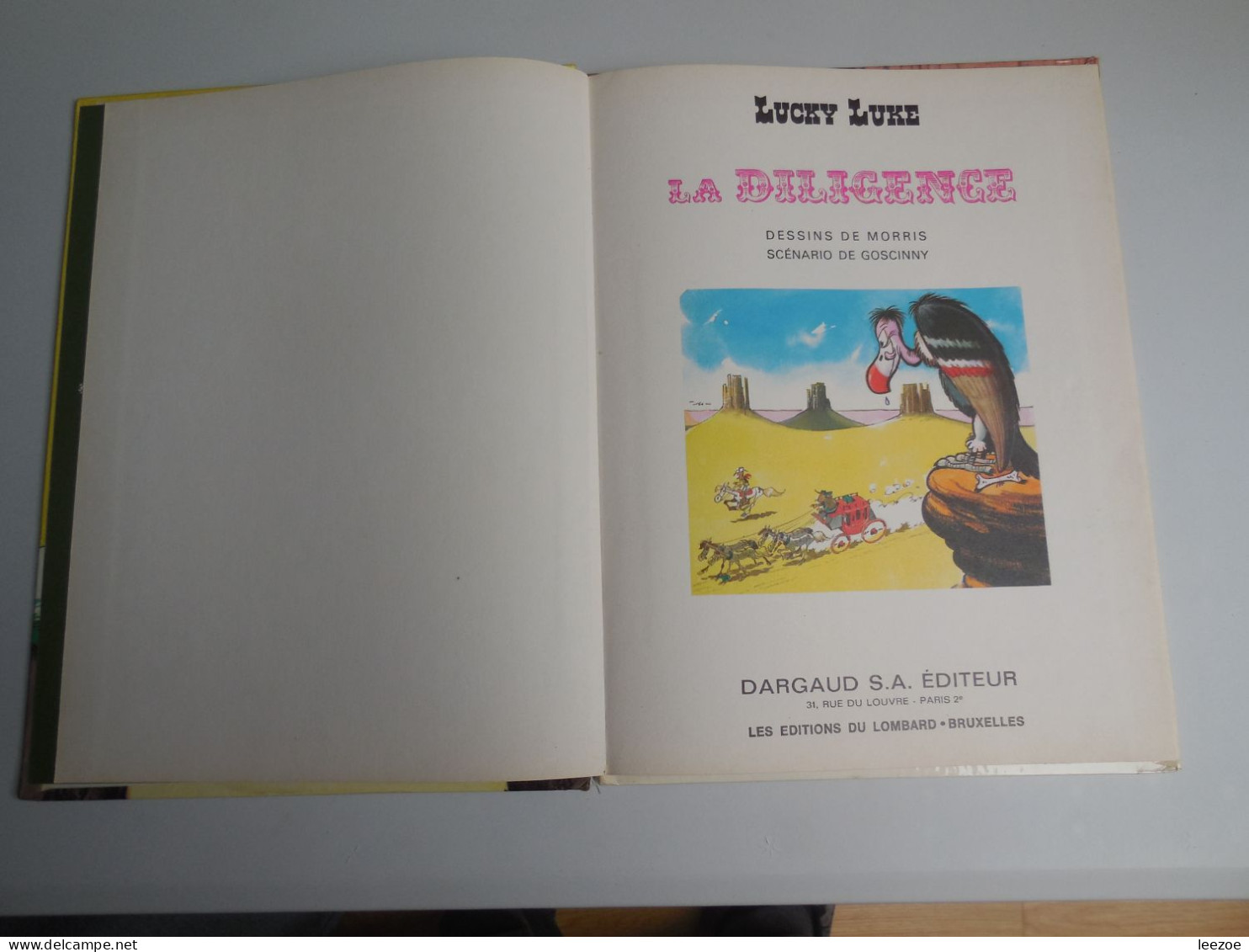 EO BD LUCKY LUKE LA DILIGENCE...........N5..01 - Lucky Luke