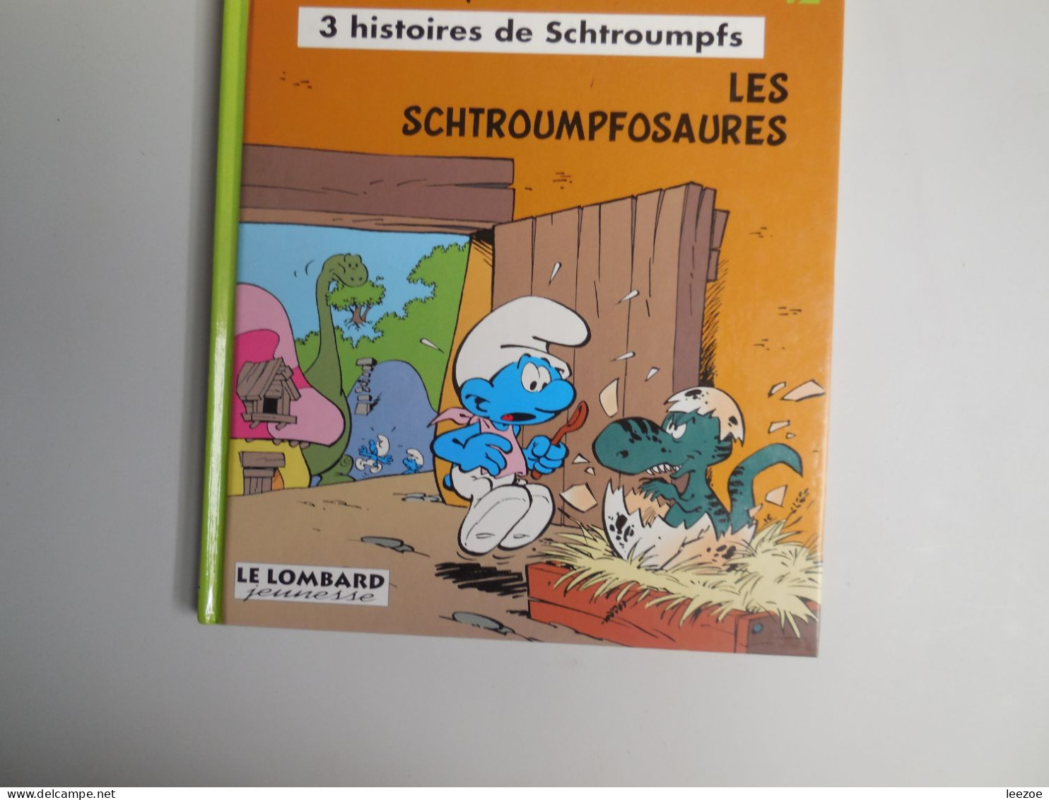 BD 3 HISTOIRES DE SCHTROUMPFS N°12 - LES SCHTROUMPFOSAURES 1995, PEYO, SMURFS.......N5.. - Schtroumpfs, Les