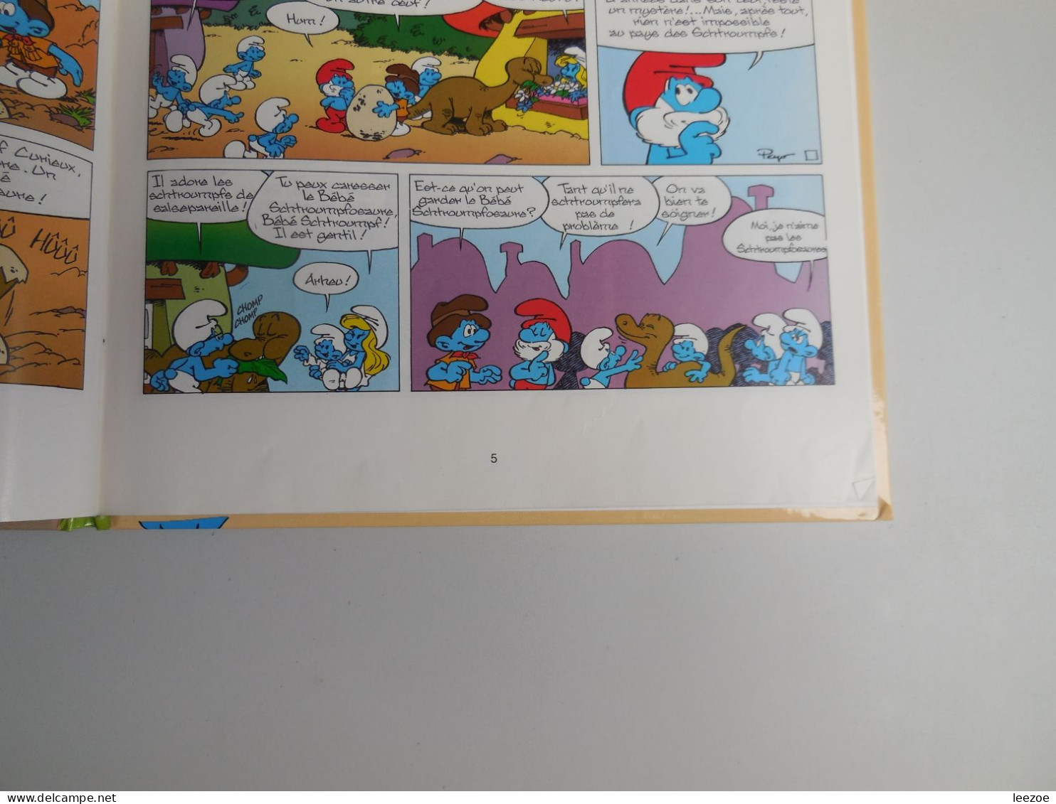 BD 3 HISTOIRES DE SCHTROUMPFS N°12 - LES SCHTROUMPFOSAURES 1995, PEYO, SMURFS.......N5..