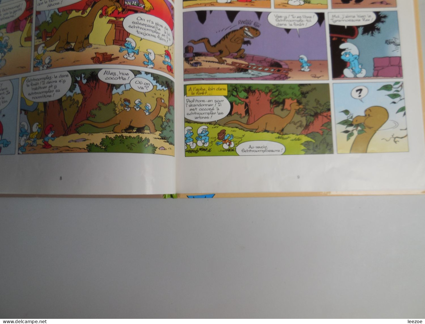 BD 3 HISTOIRES DE SCHTROUMPFS N°12 - LES SCHTROUMPFOSAURES 1995, PEYO, SMURFS.......N5..