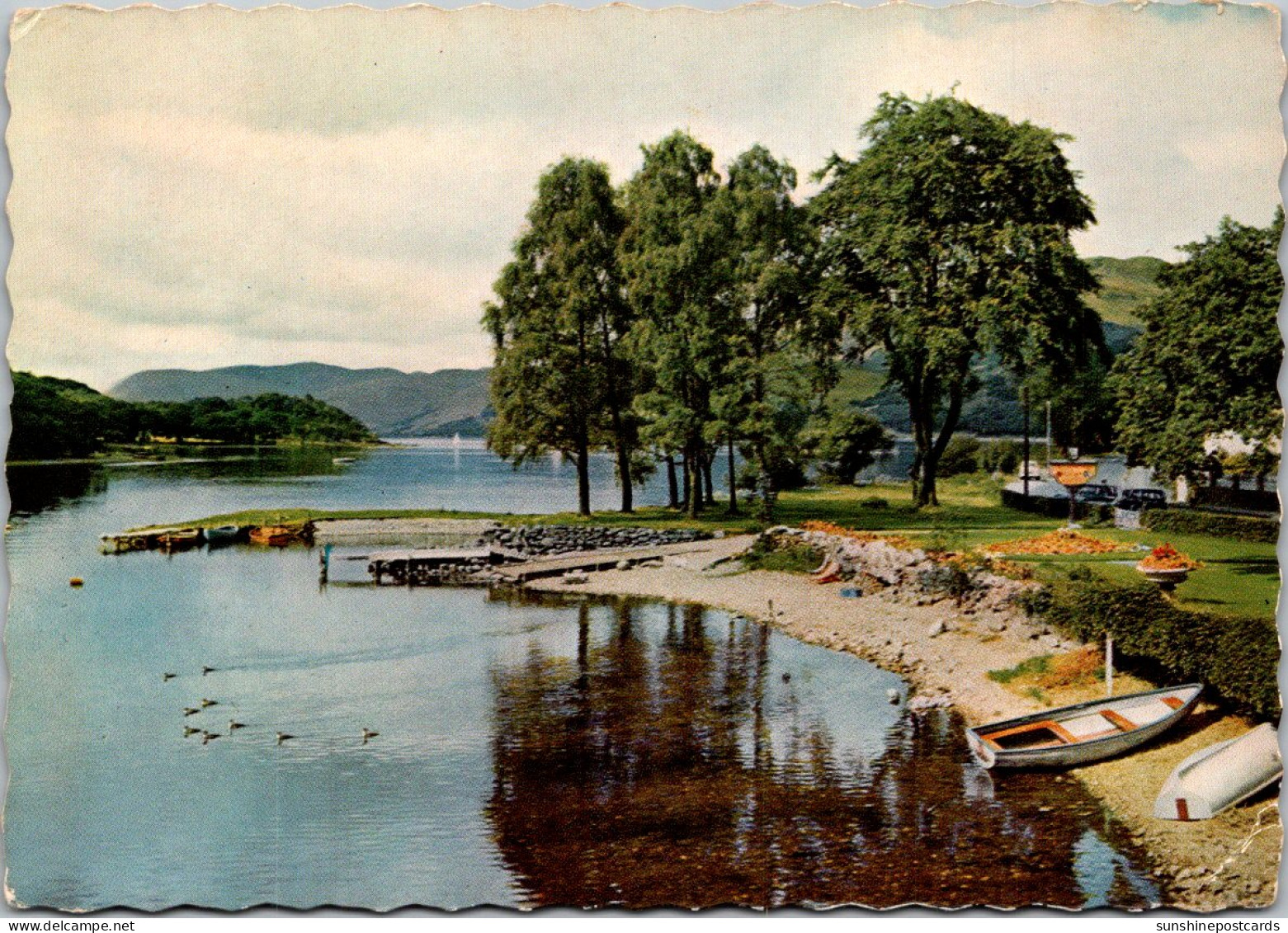 Scotland Perthshire Lovely Loch Earn At St Fillans - Perthshire