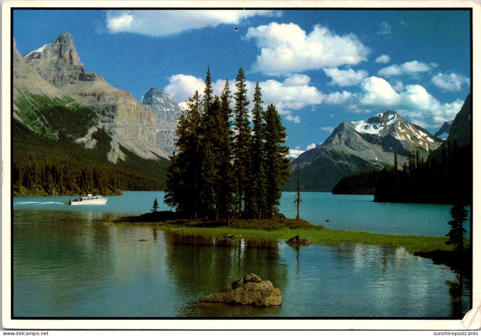 Canada Alberta Jasper National Park Maligne Lake 1989 - Jasper