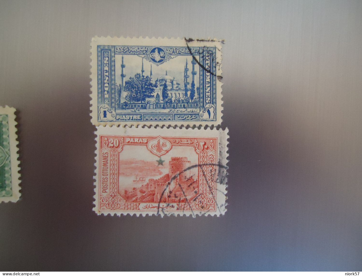 TURKEY   OTTOMAN USED    STAMPS  LANDSCAPES 2 - Andere & Zonder Classificatie