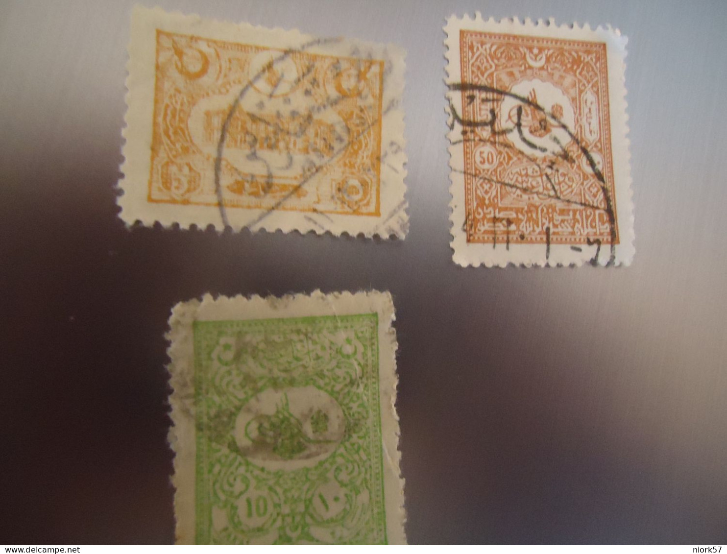 TURKEY   OTTOMAN USED   STAMPS   LOT 3    WITH POSTMARK - Autres & Non Classés