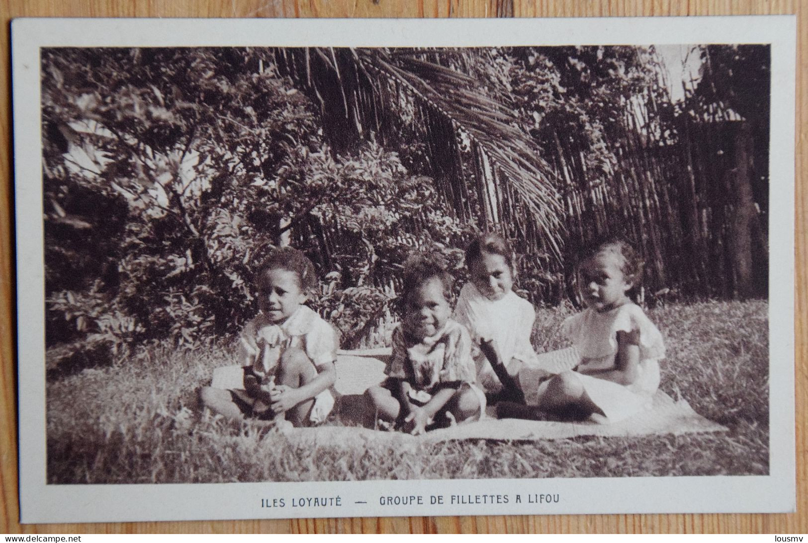 Nouvelle-Calédonie - Iles Loyauté - Groupe De Fillettes à Lifou - Animée : Belle Animation - (n°26191) - Nouvelle Calédonie