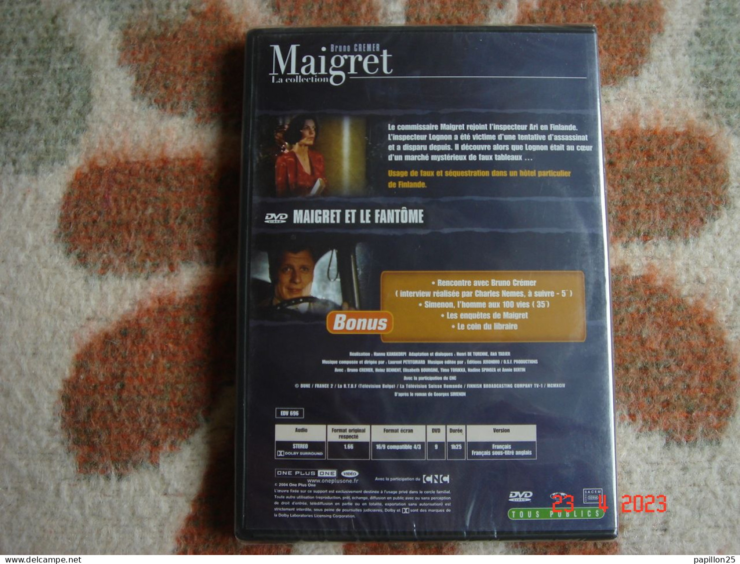 SIMENON ** MAIGRET ET LE FANTÖME ** NEUF - Policiers